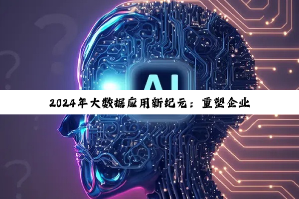 2024年大数据应用新纪元:重塑企业决策与数字化转型的热点趋势