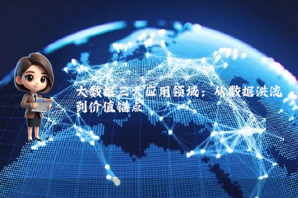 大数据三大应用领域:从数据洪流到价值锚点